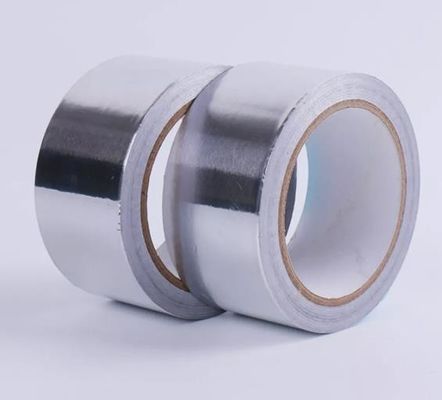 Tape adhésive acrylique à base de solvant en feuille d'aluminium à forte adhérence