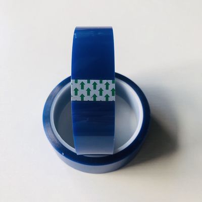 Adhésif de silicone sensible à la pression de silicone de bande adhésive de boîtier en plastique électrique bleu