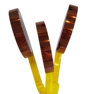 Tape adhésive à film de polyimide 70um revêtue de silicone sensible à la pression Température de travail 200°C