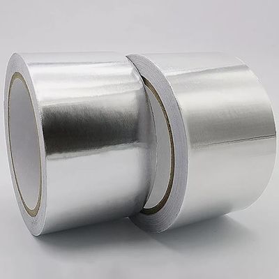 50 mm d'épaisseur de ruban adhésif en feuille d'aluminium à haute traction pour une résistance à la traction élevée 75N/25mm