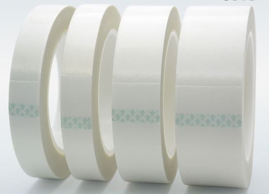 Tape isolante adhésive blanche de classe H à température de fonctionnement comprise entre -50°C et 180°C et matériau de support en tissu en fibre de verre E