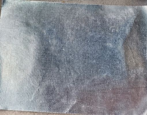 Structure en tissu de verre laminé avec feuille d'aluminium 118 g/m² pour une performance d'isolation élevée