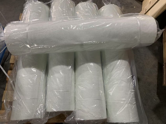Tissu en fibre de verre revêtu de silicone liquide haute barrière de protection largeur 1000 mm