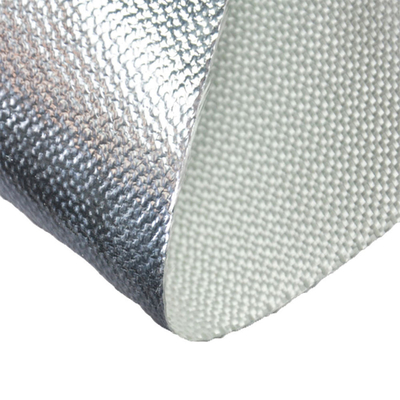 Tissu de fibre de verre enduit d'aluminium 460g/m² - 100cm de large