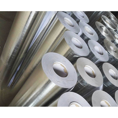 Tissu en fibre de verre en feuille d'aluminium pour la réflexion du rayonnement thermique