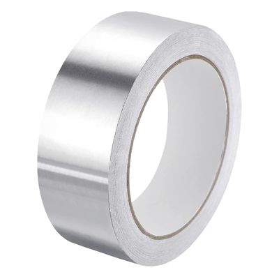 Ruban adhésif acrylique solvant de haute qualité en aluminium d'épaisseur de 80um Applications de tenue, de patchage, d'étanchéité et de masquage