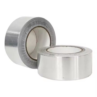 Ruban adhésif acrylique solvant de haute qualité en aluminium d'épaisseur de 80um Applications de tenue, de patchage, d'étanchéité et de masquage