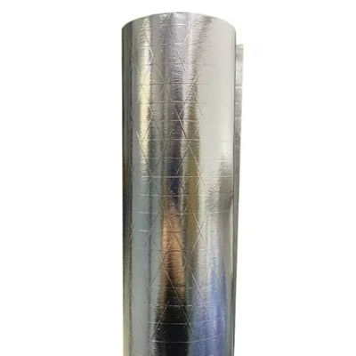 Revêtement FSK ignifuge avec une épaisseur de feuille de 7 um et du papier kraft de 60 g/m² pour l'isolation des conduits de CVC