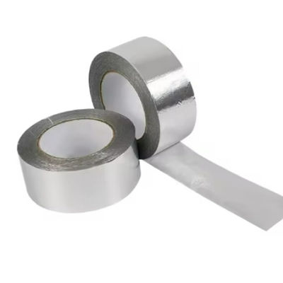 Tape en feuille d'aluminium de 30um avec adhérence 15N/25mm et résistance à la traction 45N/25mm pour l'étanchéité HVAC