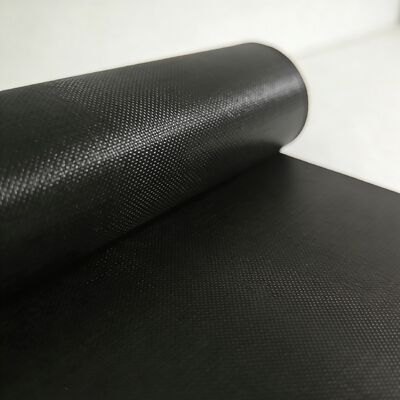 0.18mm Tissu de fibre de verre teint noir pour l'isolation et la finition esthétique