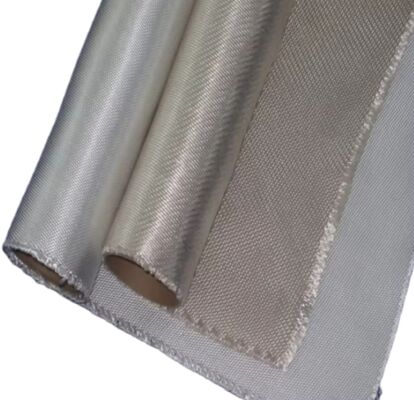 Tissu en fibre de verre revêtu à haute température, résistant à la chaleur et à l'isolation thermique.