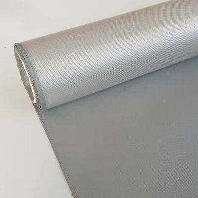 Tissu en fibre de verre revêtu à haute température, résistant à la chaleur et à l'isolation thermique.