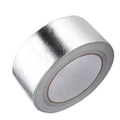 Bande ignifuge 0.15mm de tissu en verre de papier d'aluminium