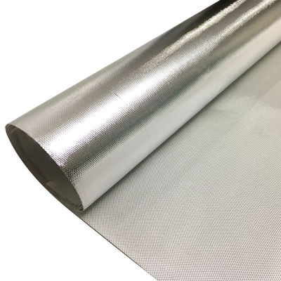 Isolation thermique de tissu de fibre de verre de papier d'aluminium de réflexion de la chaleur