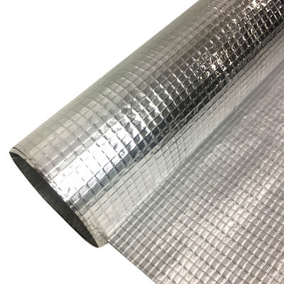 Bande renforcée de papier aluminium de temps froid de bande de canevas d'aluminium de 43 microns
