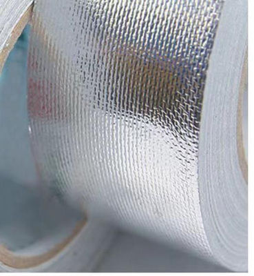 La CAHT auto-adhésive de temps froid de bande de tissu en verre de papier d'aluminium