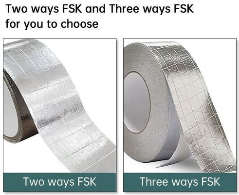 Bande en aluminium 0.15mm de la CAHT de FSK de manière en aluminium de l'adhésif 2