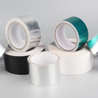 Ruban adhésif laqué noir blanc de papier d'aluminium pour les joints de scellage