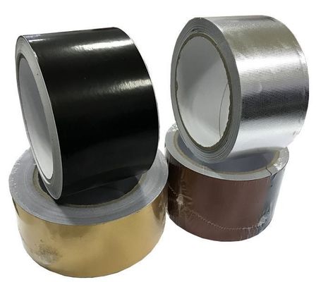 Ruban adhésif laqué noir blanc de papier d'aluminium pour les joints de scellage