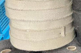 Bande à hautes températures 1.5mm 75mm de tissu de résistance de la température