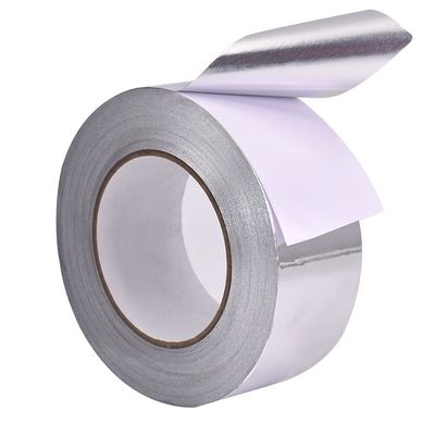 Barrière adhésive acrylique de vapeur de papier d'aluminium de longueur à hautes températures de la bande 50m excellente