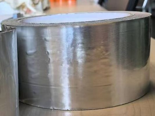 Ruban adhésif en feuille d'aluminium résistant à la chaleur avec adhérence 15N/25mm