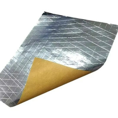 Revêtement FSK ignifuge avec une épaisseur de feuille de 7 um et du papier kraft de 60 g/m² pour l'isolation des conduits de CVC